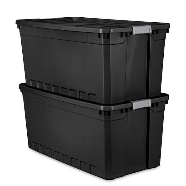 Sterilite 50 Gal. Stacker Box 14794K03 - The Home Depot