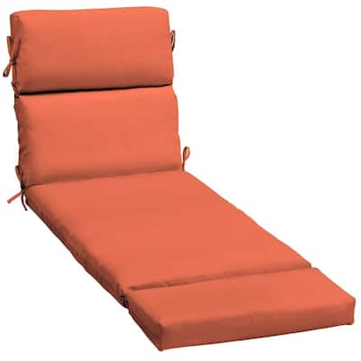 Orange Sunbrella Outdoor Cushions Patio Furniture The Home Depot Orange Sunbrella Outdoor Cushions, Orange Lounge Chair Cushions