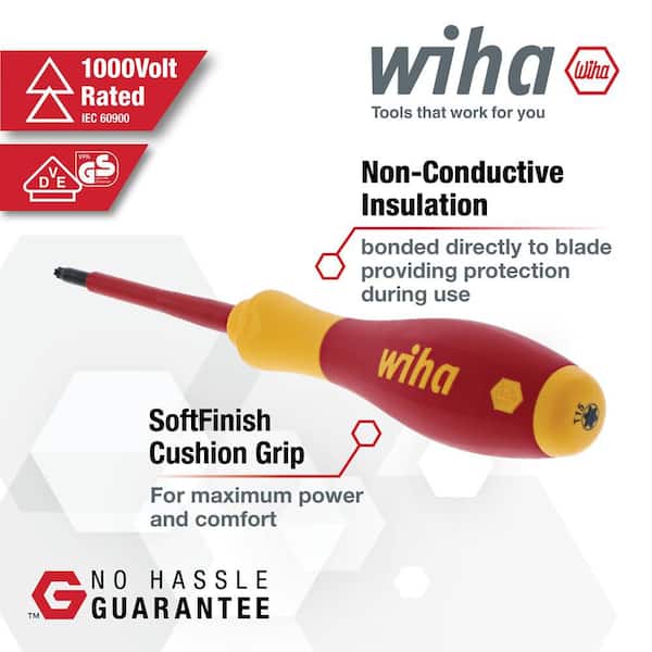1000-Volt Insulated SoftFinish Torx Screwdriver Set (6-Piece)