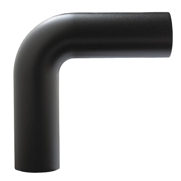 DeckoRail Black ADA 90 Degree Outside Corner Hand Rail 235948 The