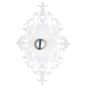 Royal Collection 1-Light Milky White Wall Sconce