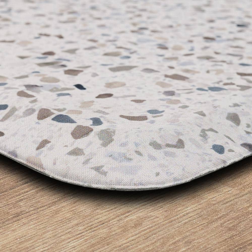 Terrazzo Tile Multi-Color Anti-Fatigue Shower Mat