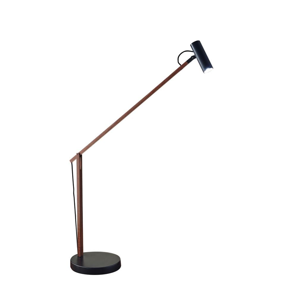 Adesso ADS360 Crane 32 in. Integrated LED Black Desk Lamp AD9100