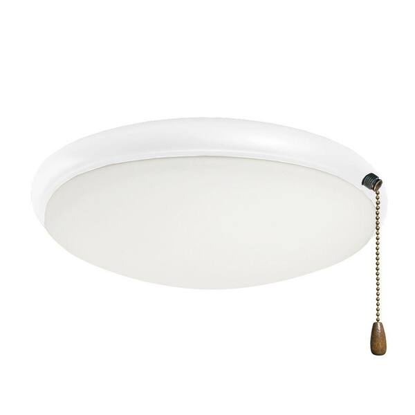 Illumine Zephyr 2-Light Appliance White Ceiling Fan Light Kit