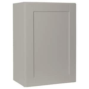Shaker Assembled 21x30x12 in. Wall Kitchen Cabinet in Dove Gray
