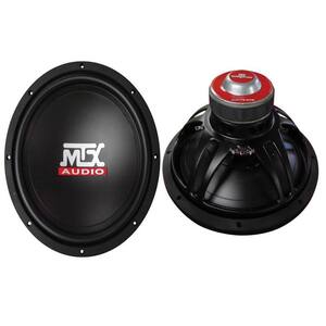 10 in. 600-Watt Car Power Subwoofers Subs Woofers PAIR 4 OHM