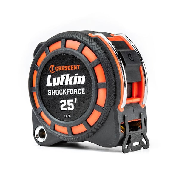 Crescent Lufkin 1-3/16 in. x 25 ft. Shockforce G1 Dual-Sided Tape Measure