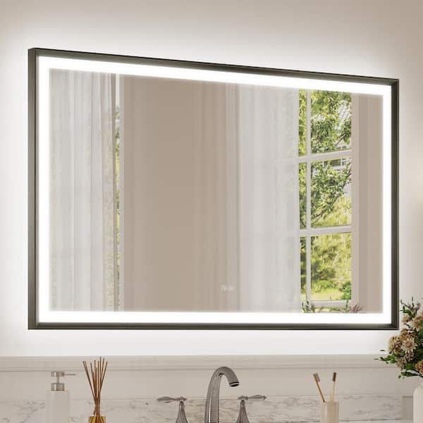 PexFix Pivoting Black 24 in. W x 36 in. H Industrial Modern Arched