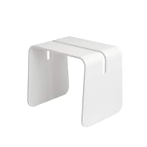 CARE 17.7 in. L x 12.2 in. W x 15.7 in. H Freestanding Acrylic Tub/Shower Seat in White