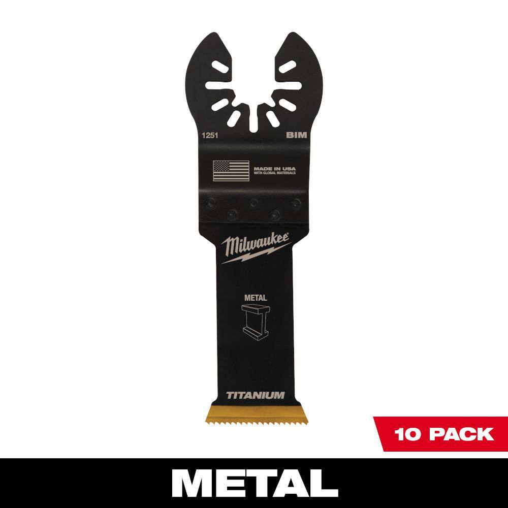 Milwaukee 11/8 in. Titanium BiMetal Universal Fit Wood and Metal