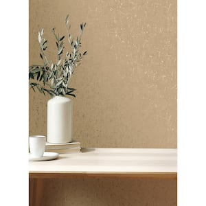 Callie Light Brown Concrete Paper Non-Pasted Textured Wallpaper