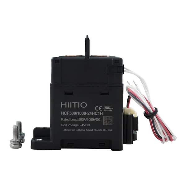 HIITIO High Voltage DC Relays Contactors Ceramic 500A 1000Vdc DC