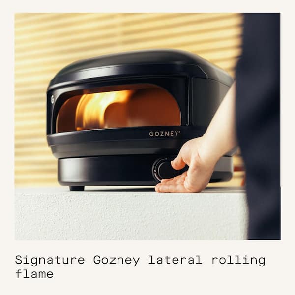 GOZNEY Arc Lite-Off Black Propane Pizza Oven GAPOBUS1226 - The
