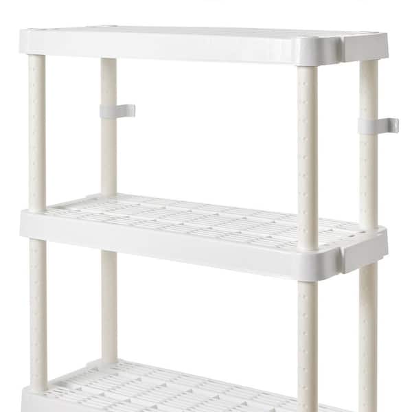 Kit Eurokit per scaffalatura con rinforzo da montare 5 ripiani da