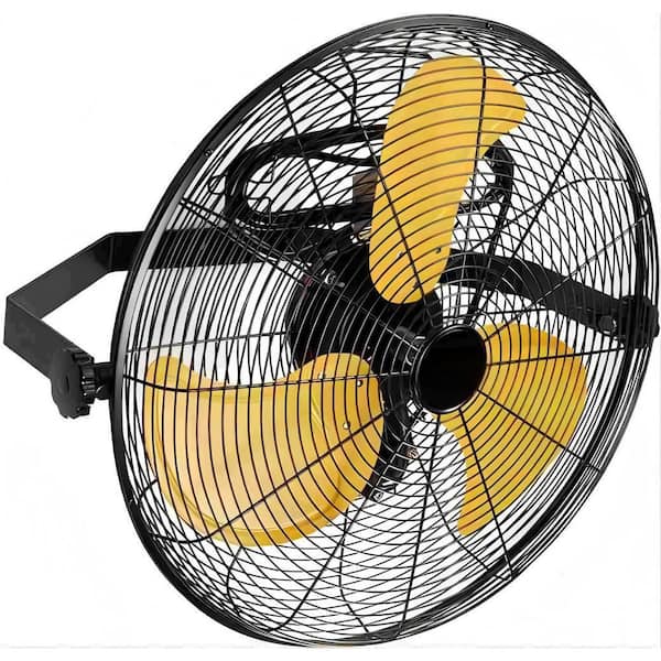 5100 CFM Safety 20 in. Outdoor High Velocity Wall Mounted Fan with IP44 Enclosure Motor, Sealed Control Box