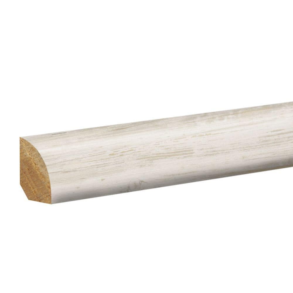 Bayview 0.62 in. T x 0.75 in. W x 94.5 in. L Textured Wood Look Laminate Moulding/Trim Quarter Round Molding price history on PriceWatchPro