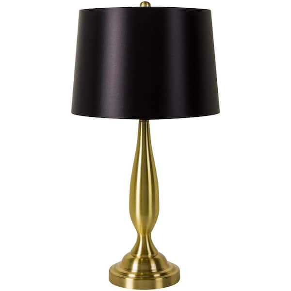 Livabliss Crawford 29 in. Yellow Indoor Table Lamp