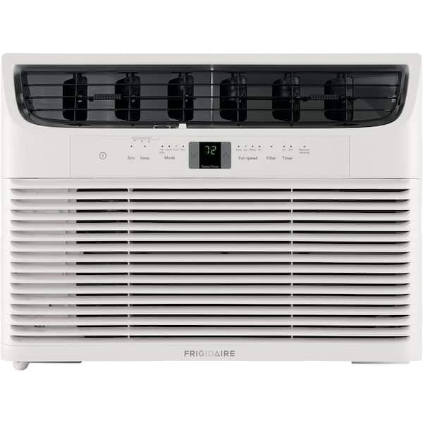 Frigidaire 15,100 BTU 115V Window Air Conditioner Cools 850 Sq. Ft. with Temperature Sensing Remote Control in White