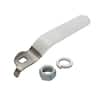 Replacement Lever Handle for 3/4 in. Ball Valve, Stainless Steel Quarter Turn Vinyl Grip Handle for Easy Water Shutoff