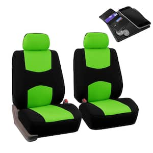 Flat Cloth 47 in. x 23 in. x 1 in. Half Set Front Seat Covers