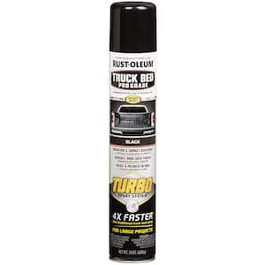 24 oz. Turbo Spray Black Truck Bed Coating Spray Paint (6 Pack)