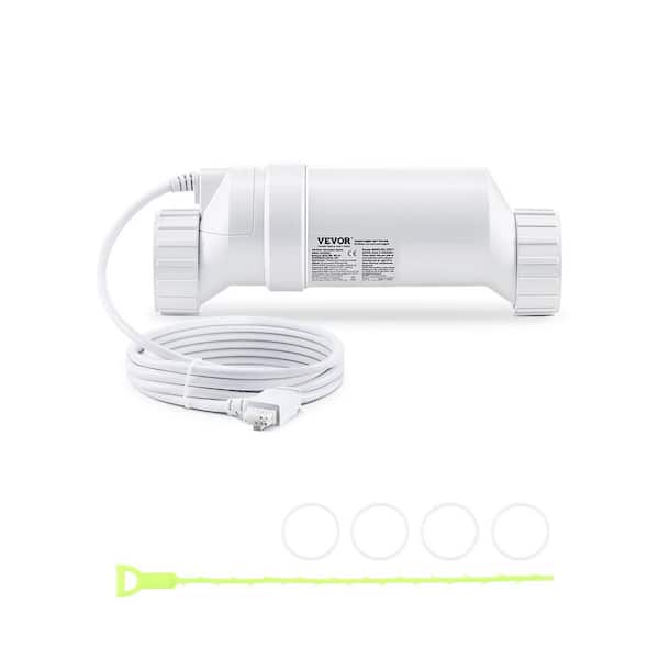 Salt Water Chlorinator System, Pool Chlorination Cell Fits for Hayward W3T-Cell-3, 0.14 sq. ft Salt Stand Water System