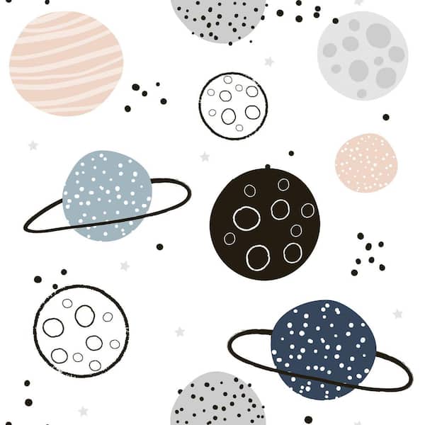 RoomMates Planets Peel and Stick Wallpaper (Covers 28.29 sq. ft.)