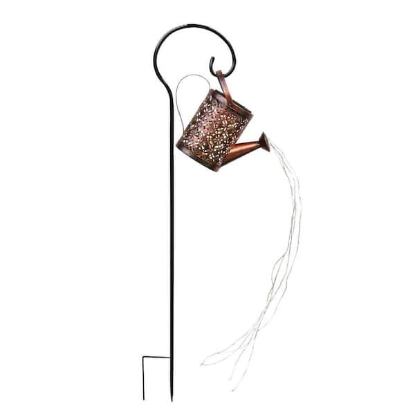 Unbranded Window Grilles Outdoor Solar Garden Decoration Kettle Light (2-Pack)