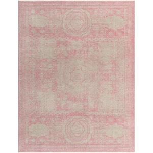 Pink 8 ft. x 10 ft. Bromley Area Rug