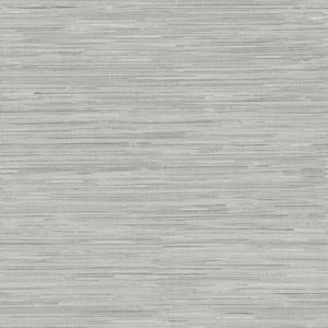 Grey Avery Weave Peel and Stick Wallpaper
