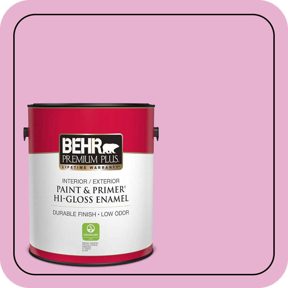 1 gal. #P120-2 Gumball Hi-Gloss Enamel Interior/Exterior Paint & Primer price history on PriceWatchPro