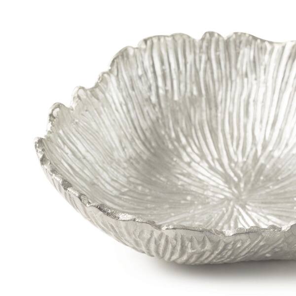 GAURI KOHLI Hudson Silver Large Decorative Bowl GK41028 - The Home ...