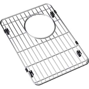 10.625 in. x 13.5625 in. Bottom Grid for Kitchen Sink in Stainless Steel