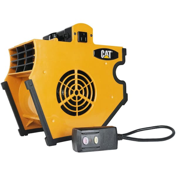 4 Speed Multi-Position Blower Fan in. Yellow - 300 CFM