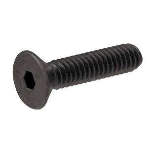 #10-32 1.25" 1 1/4" Flat Head Socket Cap Screws Alloy Steel Black Oxide Allen 