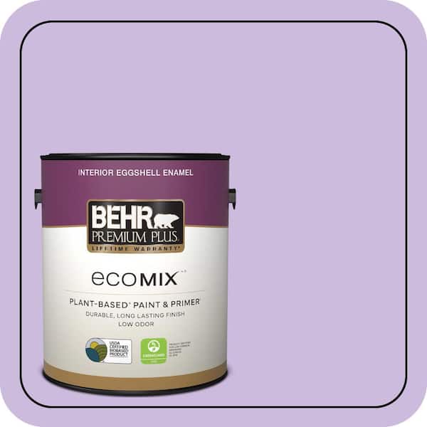 1 gal. #P570-2 Confetti Eggshell Enamel EcoMix Plant-Based Interior Paint & Primer