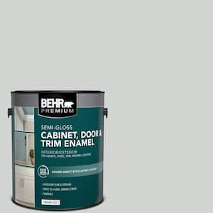 1 gal. #PPU26-11 Platinum Semi-Gloss Enamel Interior/Exterior Cabinet, Door & Trim Paint
