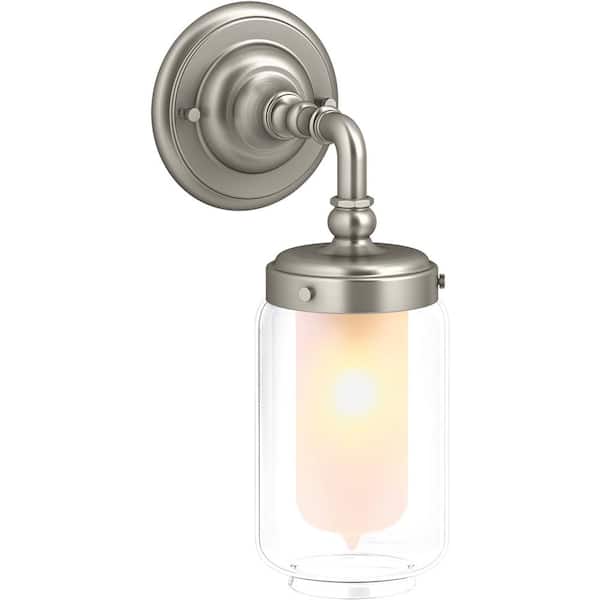 KOHLER Artifacts Vibrant Brushed Nickel Single Sconce 72584-BN - The ...