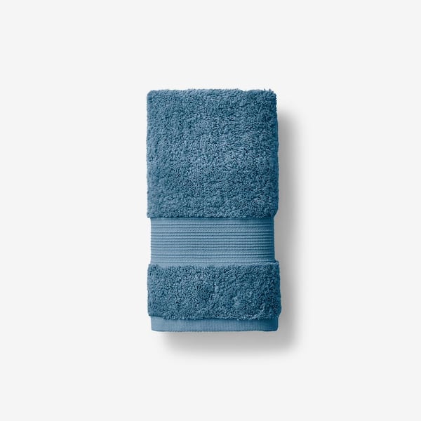 The Company Store Legends Hotel Regal Ocean Blue Egyptian Cotton Hand Towel