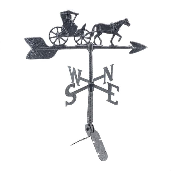 Montague Metal Products 24 in. Aluminum Country Doctor Weathervane - Swedish Iron