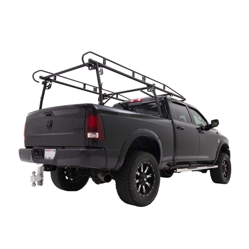Heavy-Duty Black Steel Universal Over-Cab Truck Rack