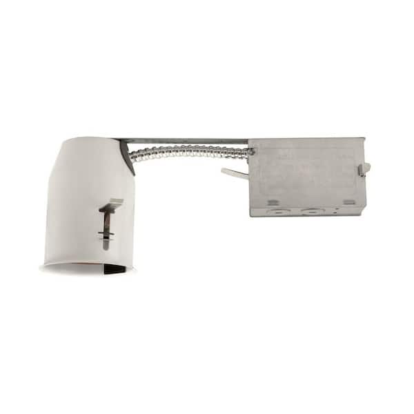 NICOR 3 in. Aluminum LED Recessed Remodel Housing, IC-Rated Airtight IDEAL T24