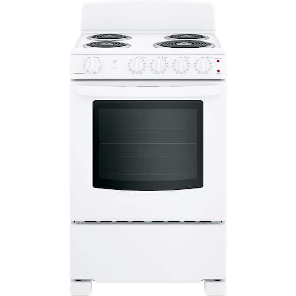 Hotpoint 24 in. 2.9 cu. ft. Electric Range Oven in White