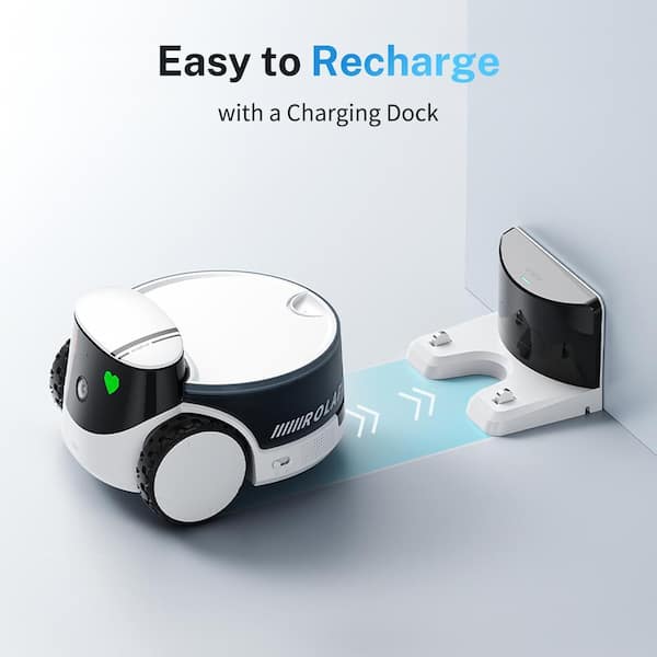 Enabot ROLA PetPal 2. 5K Camera Robot: Movable WiFi QHD Cam Indoor
