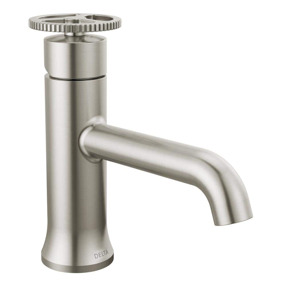 Sleek Stainless Steel Modern Single Hole Bathroom Faucet