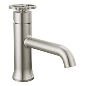 Trinsic Single Handle Single Hole Bathroom Faucet with Metal Pop-Up Assembly in Stainless