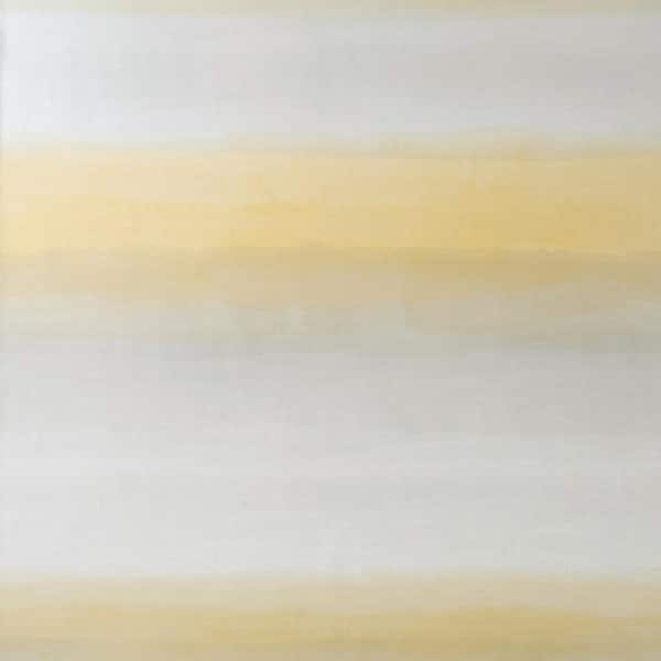 Freya Yellow Washed Stripe Wallpaper