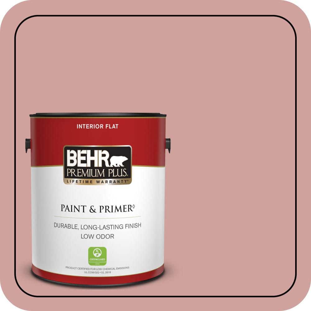 1 gal. #S150-3 Rose Pottery Flat Low Odor Interior Paint & Primer price history on PriceWatchPro