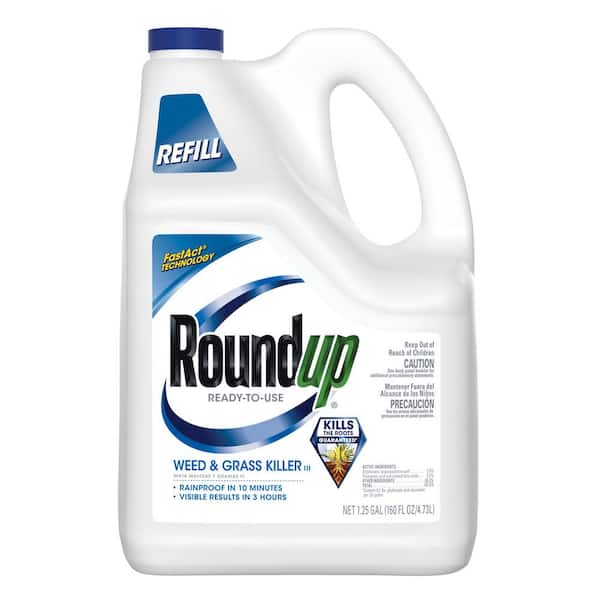 Roundup 1.25 Gal. Ready-to-Use Weed and Grass Killer Pump 'N Go Refill