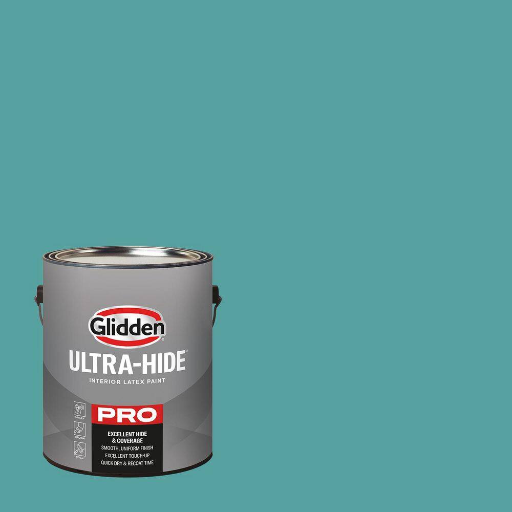 1 gal. PPG1147-5 Teal Bayou Semi-Gloss Interior Paint price history on PriceWatchPro